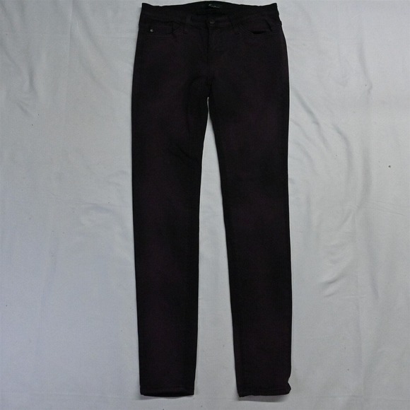 KanCan 27 Mid Rise Jegging Purple Black Stretch Denim Jeans - Picture 1 of 5